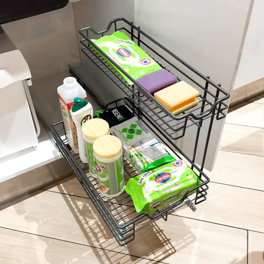 Organizador Doble Altura Antracita