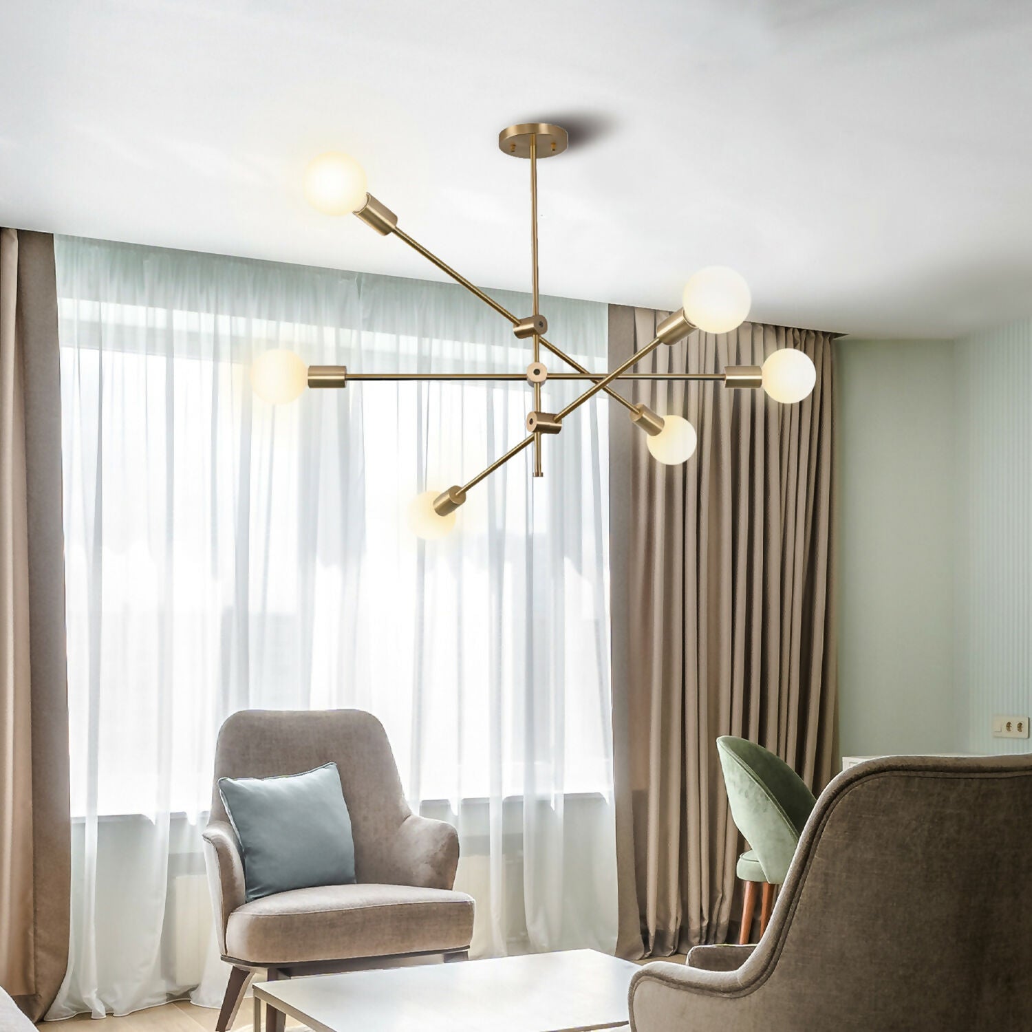 Lámpara Colgante Kross Dorado