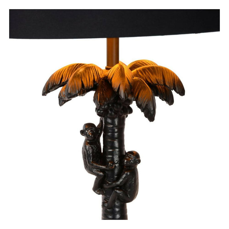 LAMPARA DE MESA COCONUT NEGRO
