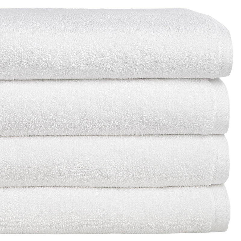 Set Luxury 2 toallas baño y 2 toallas mano, 100% algodón egipcio, 600 gr/m2