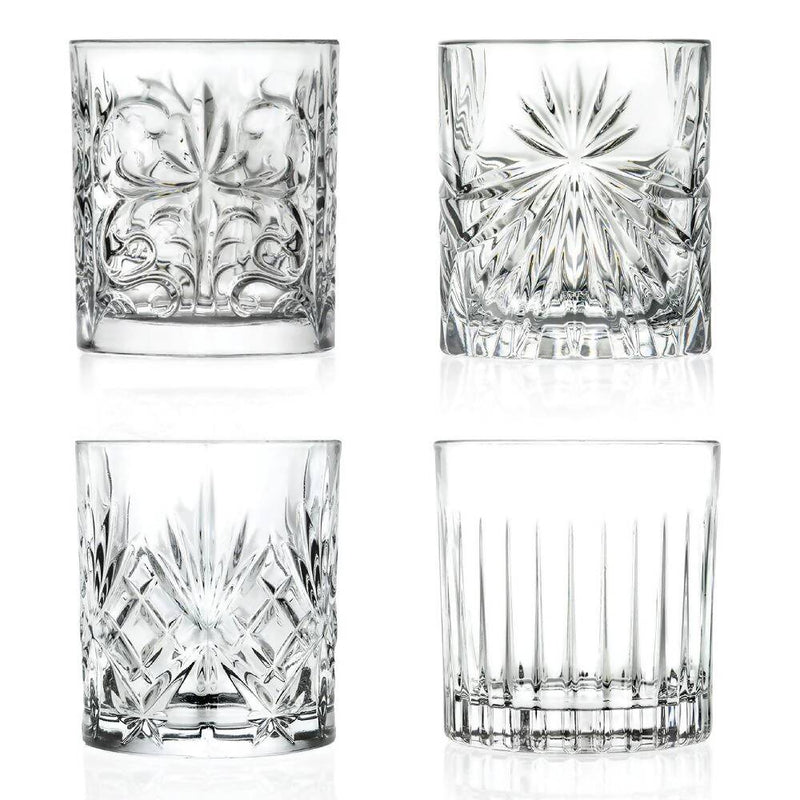Set 4 Vasos Whisky Mixology RCR