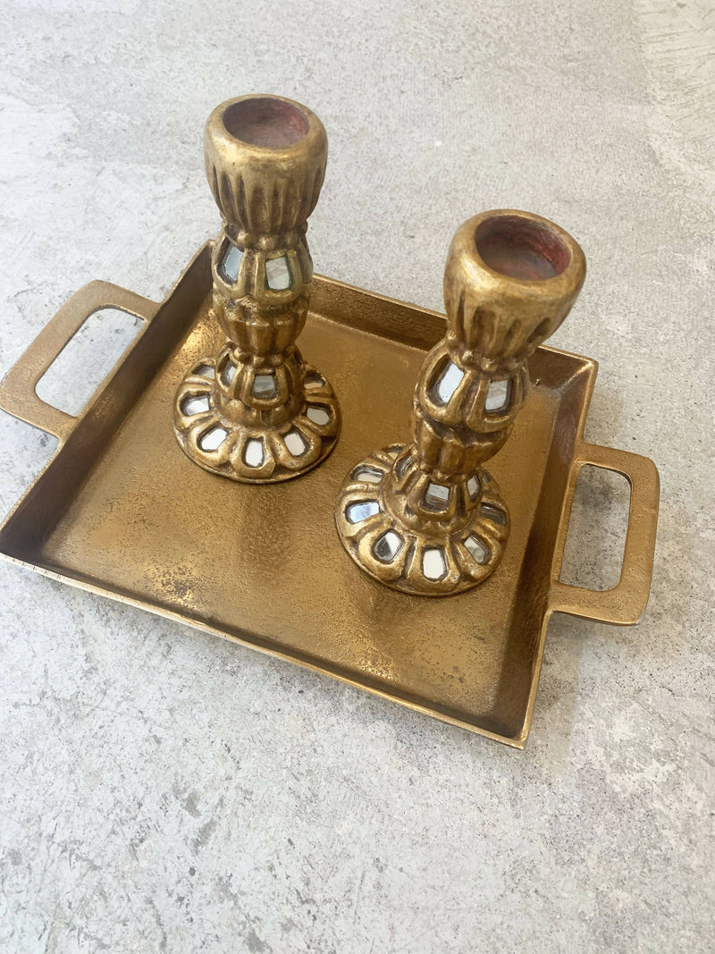 CANDELABRO CUZQUEÑO ESPEJO