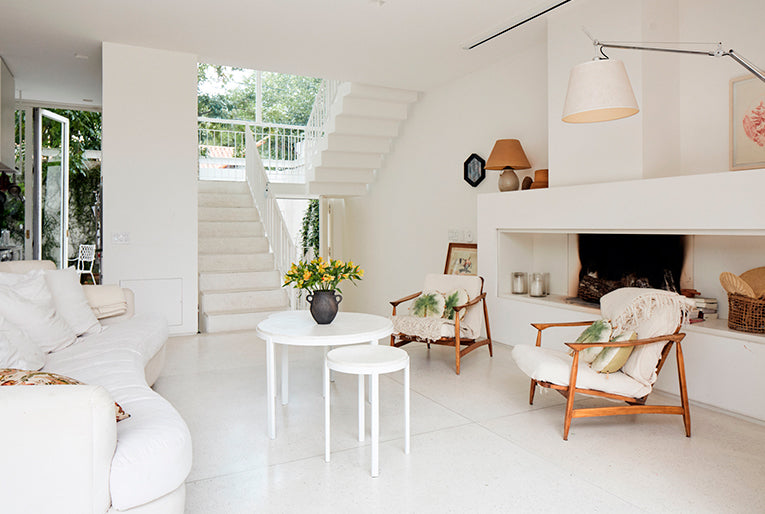 Una casa blanca y familiar en Buenos Aires