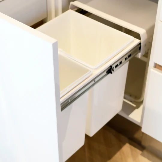 Basurero Reciclaje con Anclaje a Puerta 40L