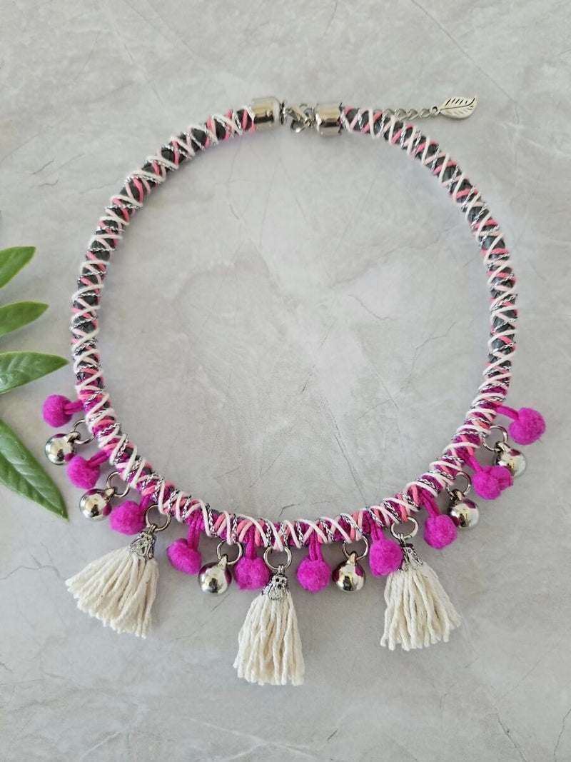 Collar Gozadora Fucsia