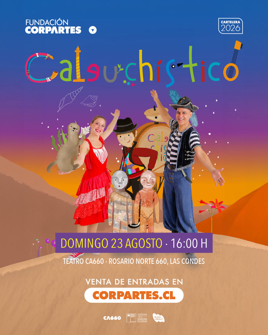 Entradas Caleuchístico en Teatro CA660