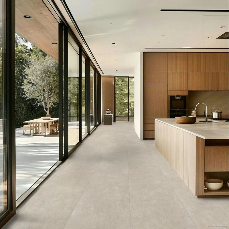 Porcelanato Concrete Cream 60x120 cm