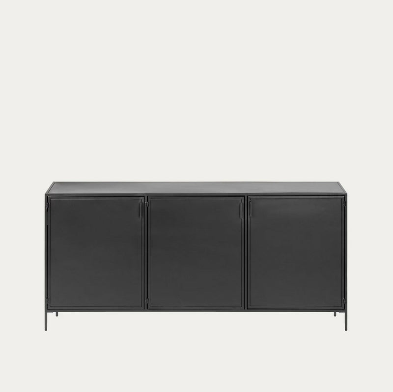 Buffet tres puertas | METAL BLACK