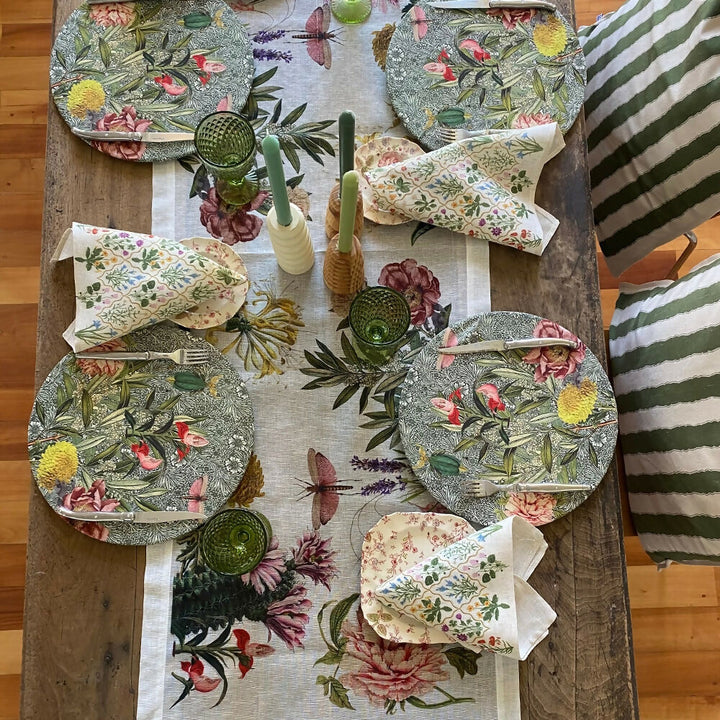 Set 4 Bajoplatos Botanico