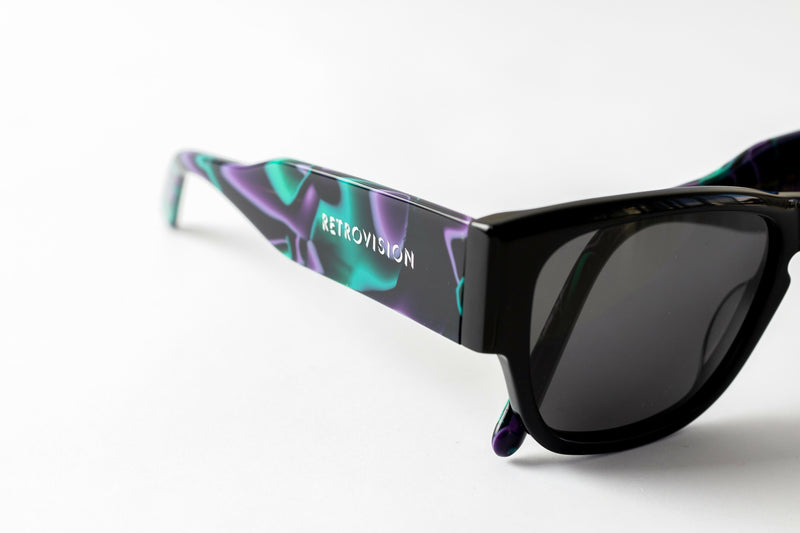 Anteojos Perpetuals 08 Rave 80s Black