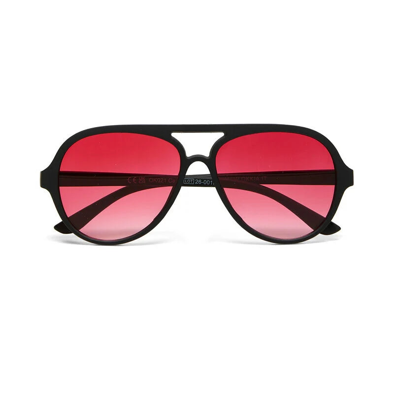 Alessio Black Lente Rojo