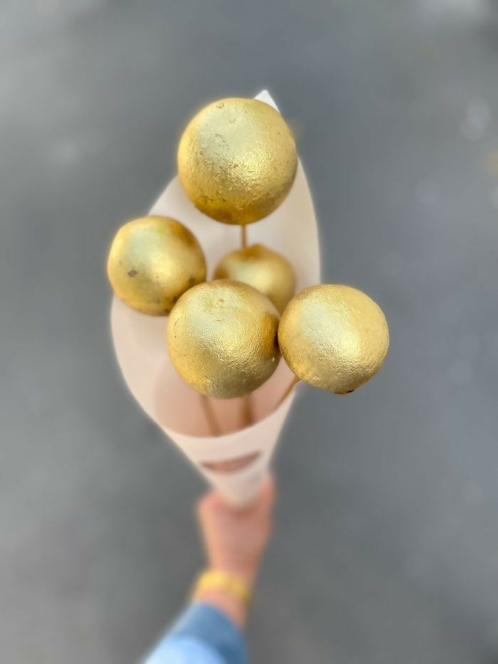 Bolas Navidad Doradas