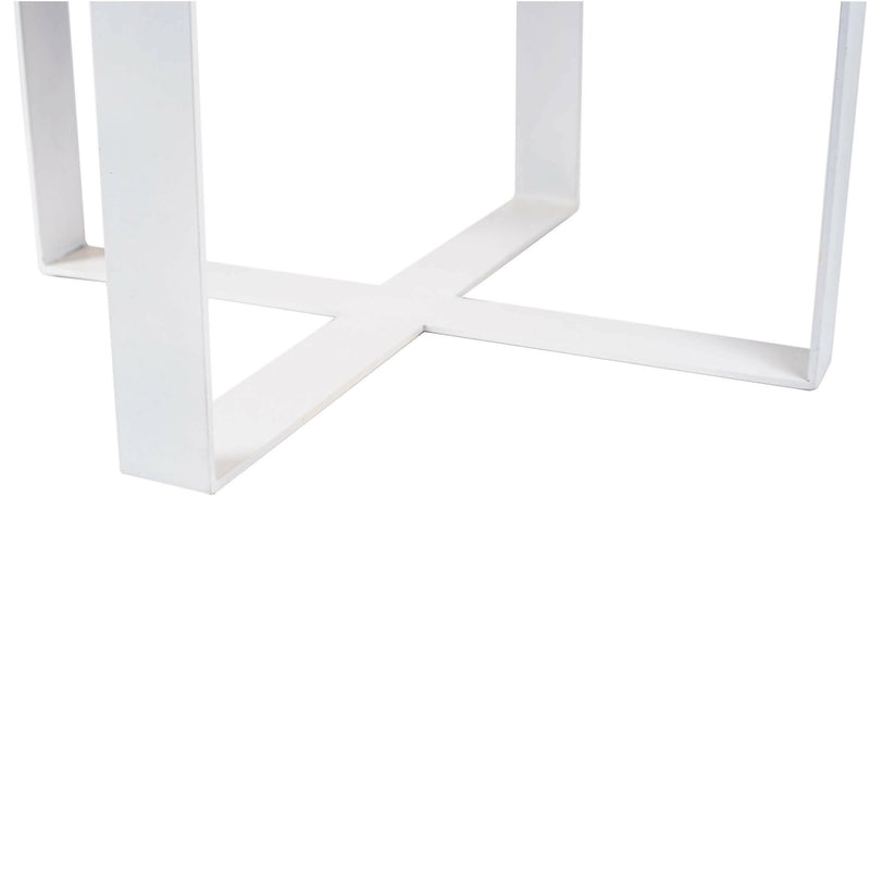 Mesa de Centro Redonda 60 x 40 | MIMA BLANCO