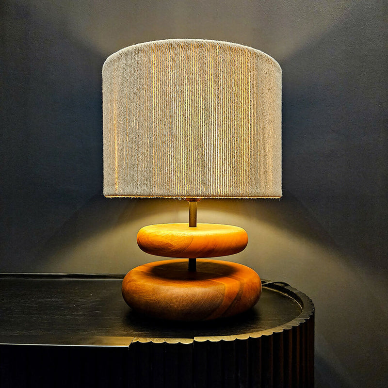 Lampara de mesa Holz Rauli 01