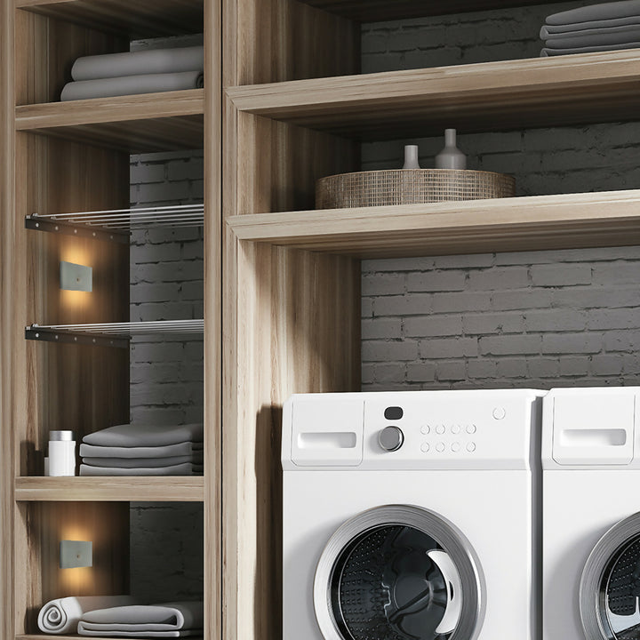 Pack 2 Aplique LED Bidireccional Recargable Con Sensor