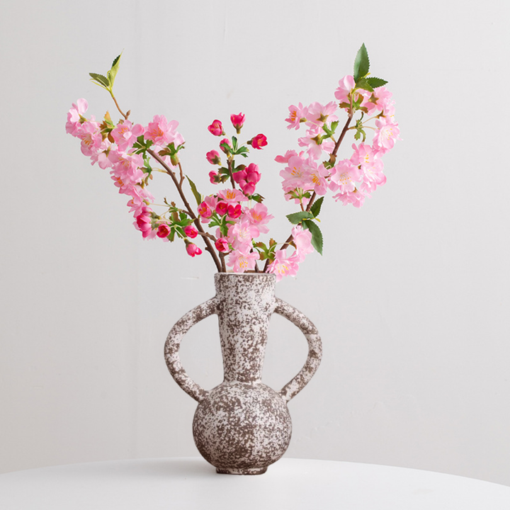 Jarrón y Figura Deco Cerámica Kora Origenes