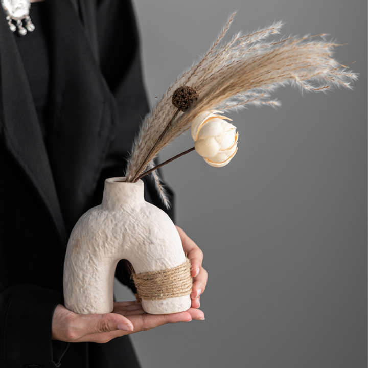 Set 3 Floreros Cerámica Eco Terra