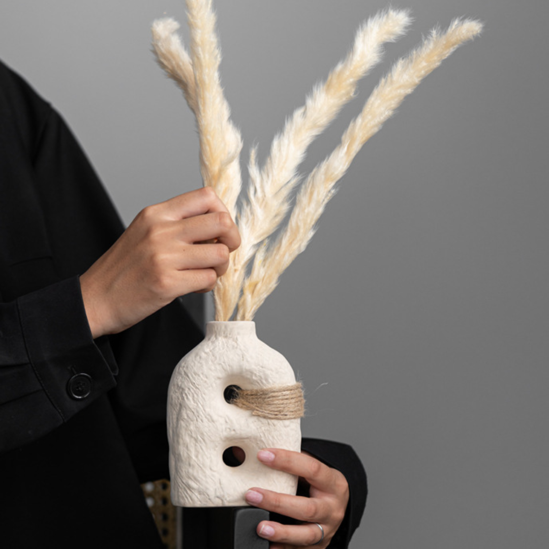 Set 3 Floreros Cerámica Eco Terra