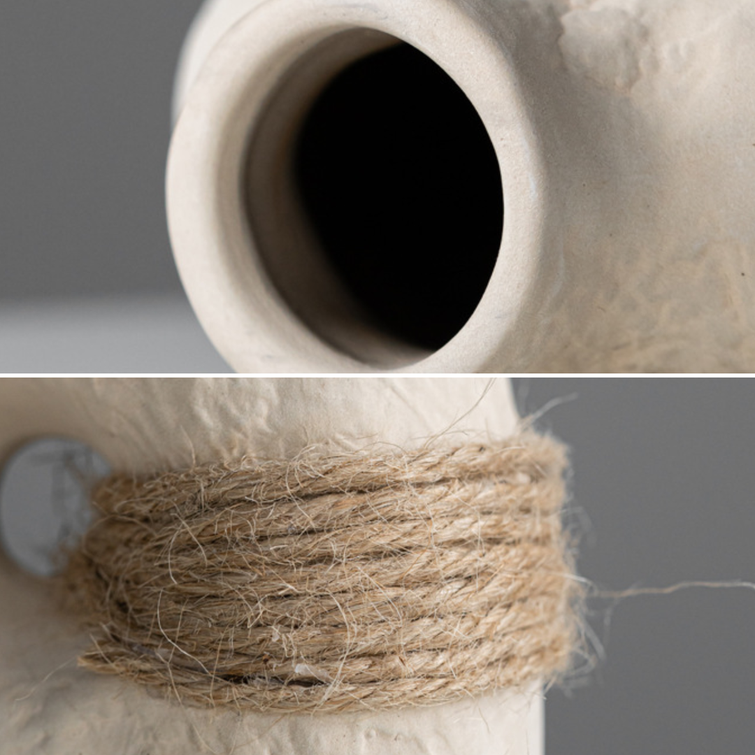 Set 3 Floreros Cerámica Eco Terra