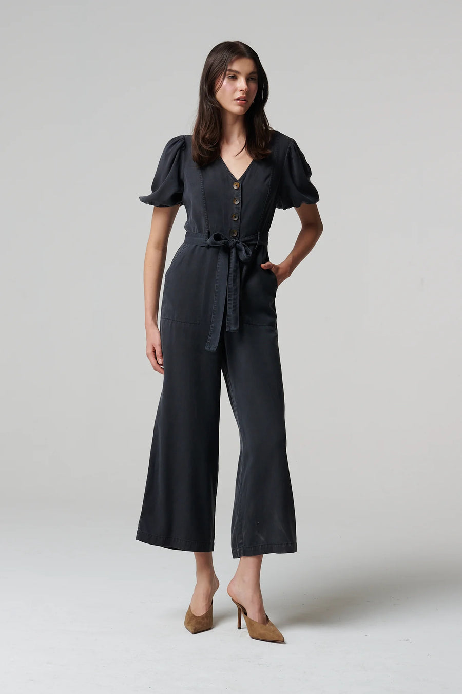 Bowie Romper Black