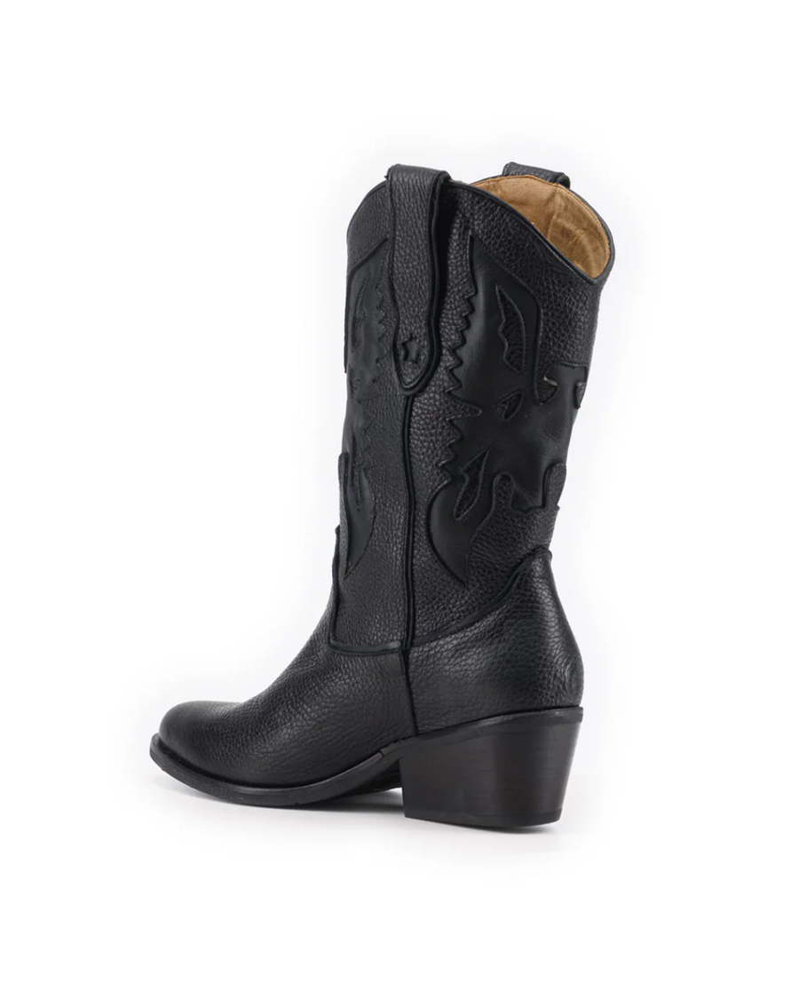 BOTA AGUILA BLACK DE CUERO