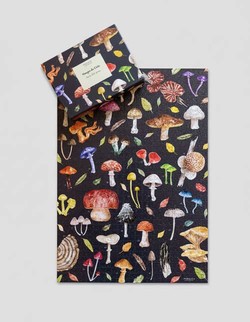 Puzzle ilustrado – Hongos de Chile (1000 piezas)