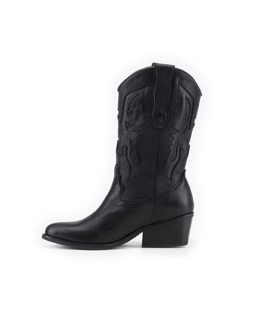 BOTA AGUILA BLACK DE CUERO