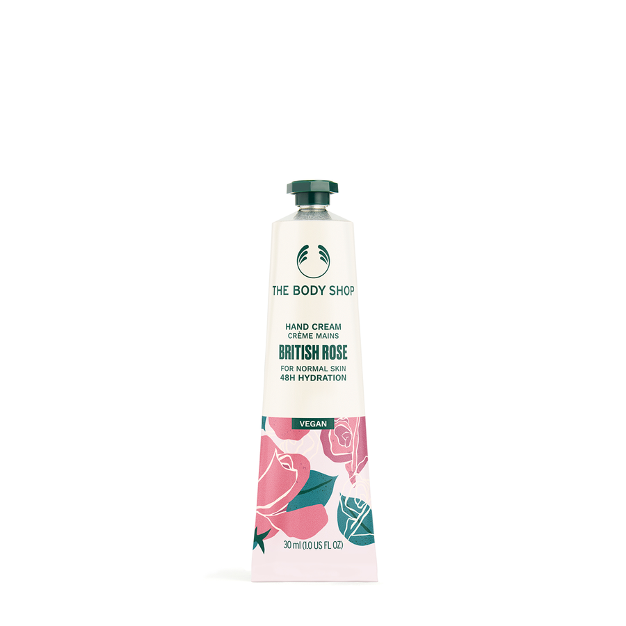 Crema de Manos Rosa Británica