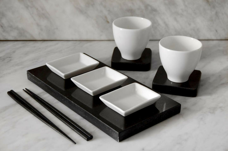 Tabla Punta de lobos cuarzo negra