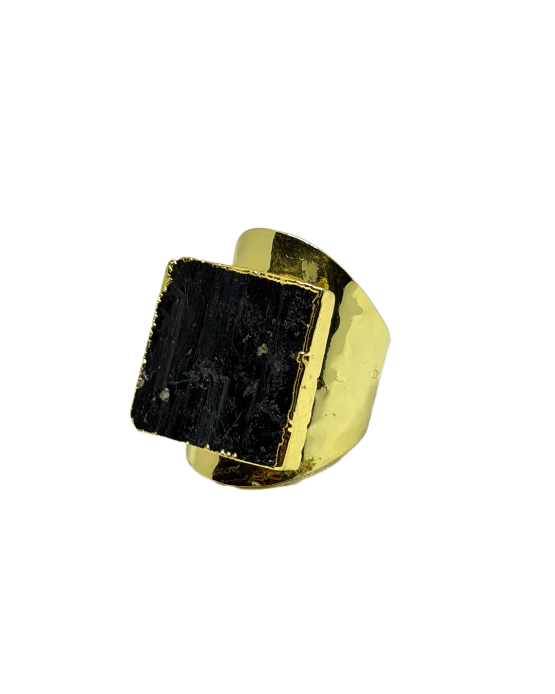 Anillo Petra - Turmalina Negra