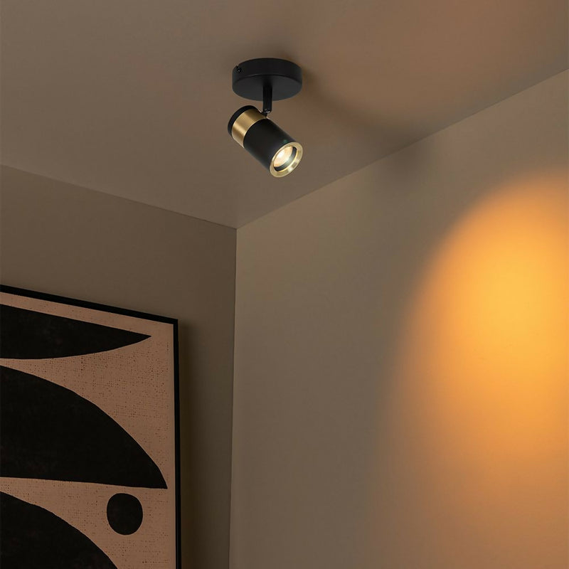 FOCO DIRECCIONAL GORIK NEGRO 1XGU10