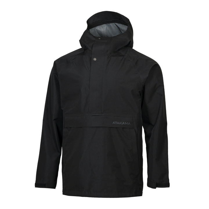 Chaqueta Impermeable Hombre Hanorak Frontera Negra
