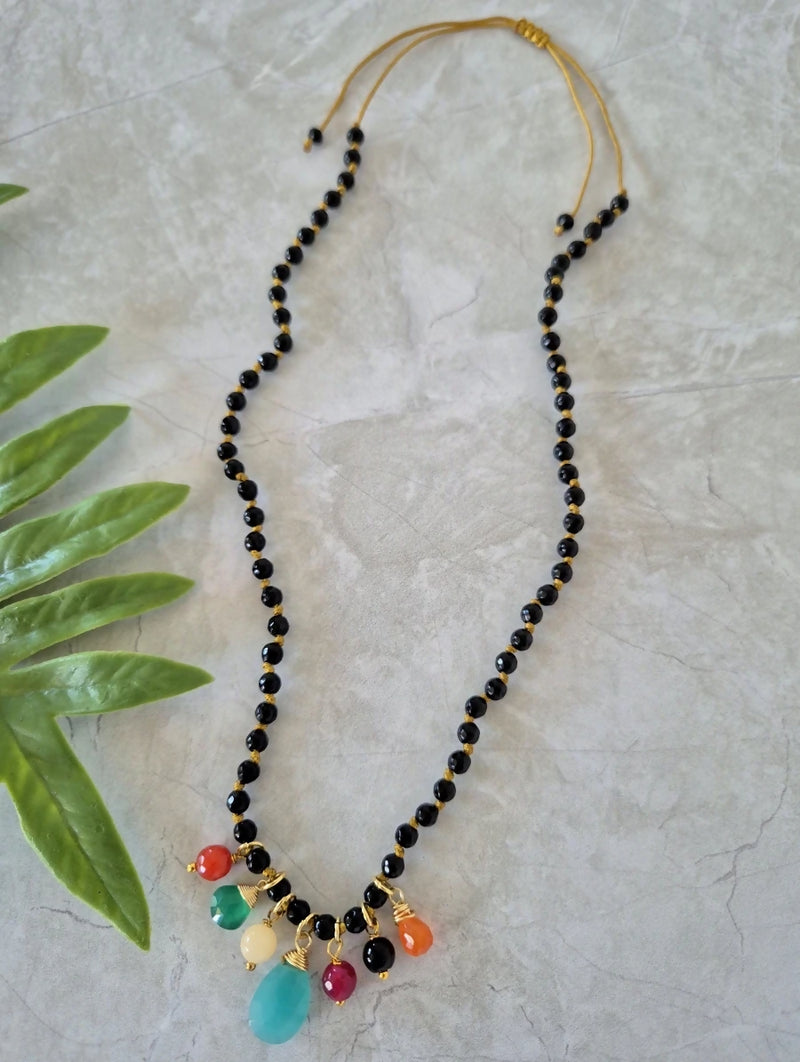 LD1509 - Collar Casandra Negro 3  WEBP