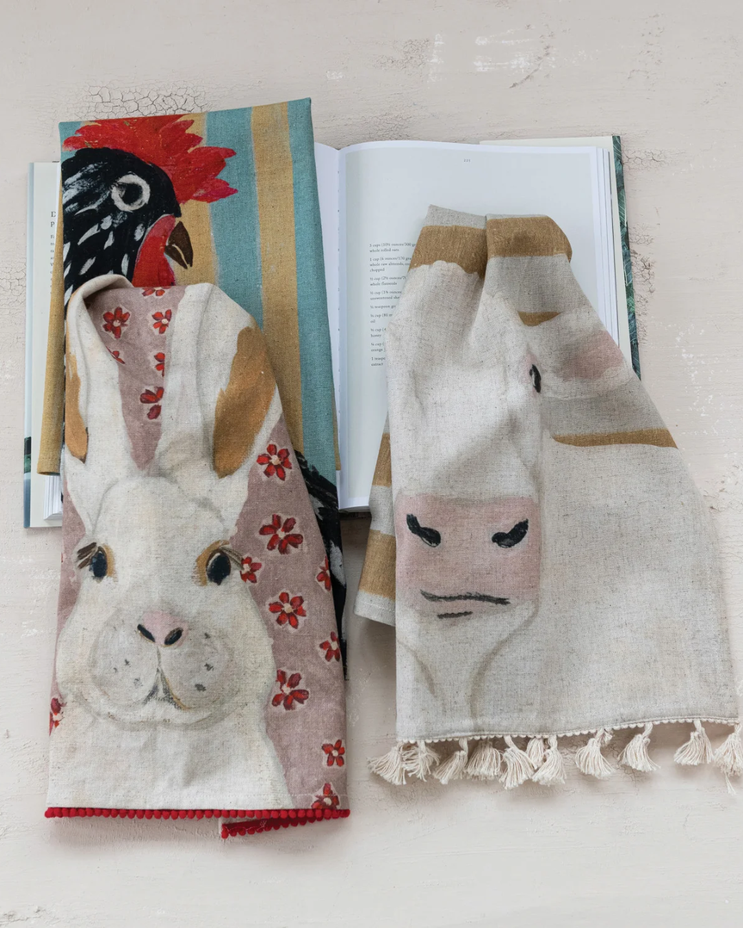 Paño de Cocina Animales, 3 estilos
