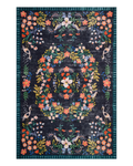 Alfombra Palais 03 Black Multi Rifle Paper Co × Loloi 229x290