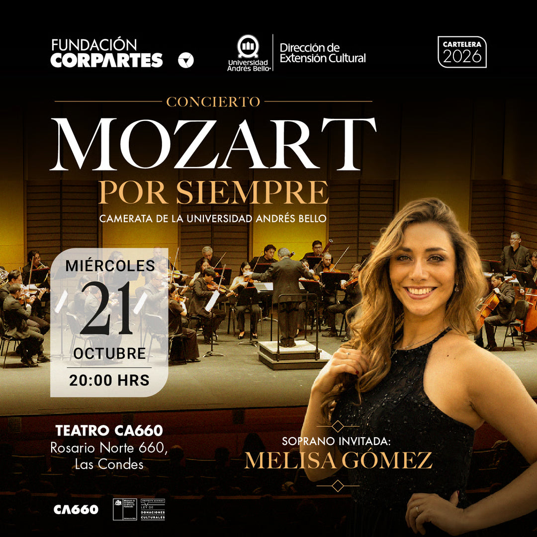 Mozart por siempre | Camerata UNAB & Melisa Gómez
