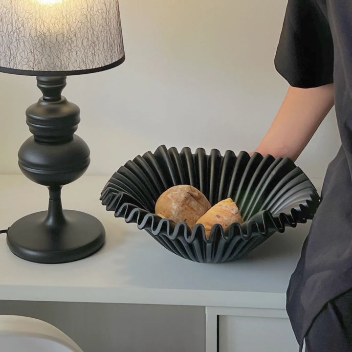 Fuente estilo Frutero Cerámica Shell