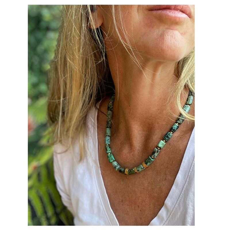 Collar Olivia África THE MALĀ SHOP
