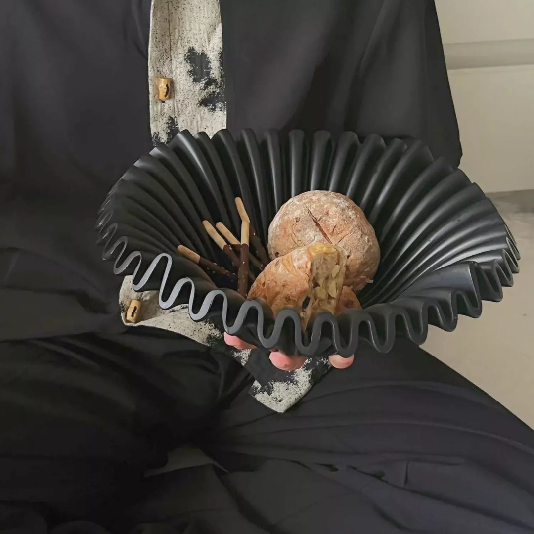 Fuente estilo Frutero Cerámica Shell