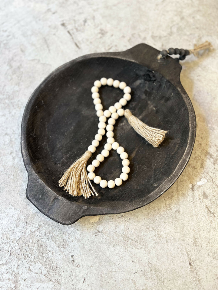 Bandeja Negra Redonda Huella Austral