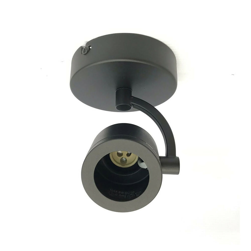 Foco Sobrepuesto Komo Negro Mate