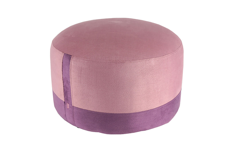 POUF REDONDO MORA CREMA UBUNTU