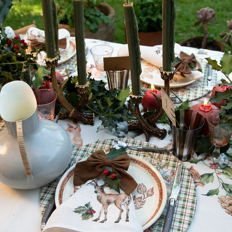 Set 4 Servilletas Woodland - Lino Poliester