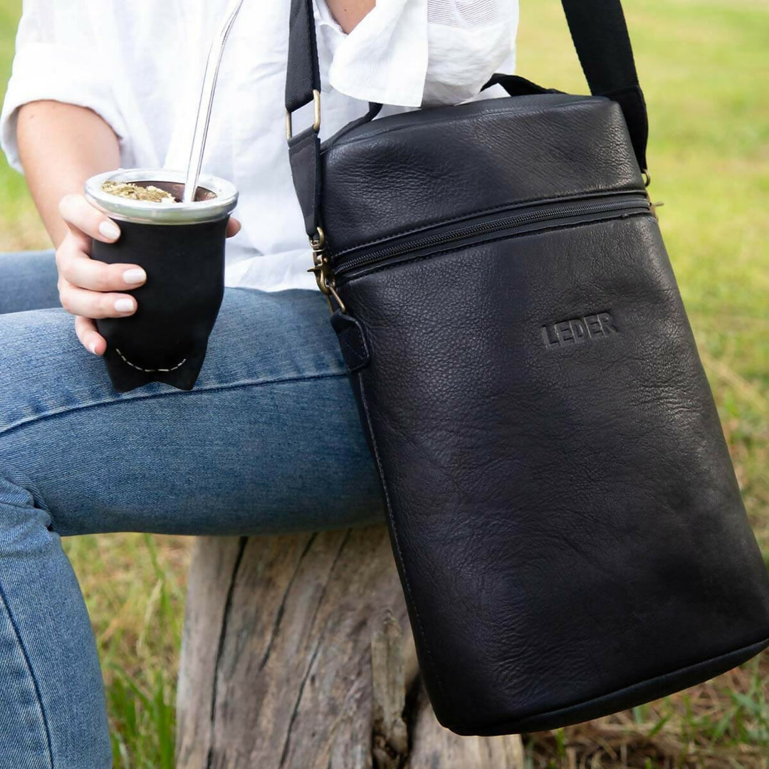 Bolso Matero de Cuero Vacuno Clásica