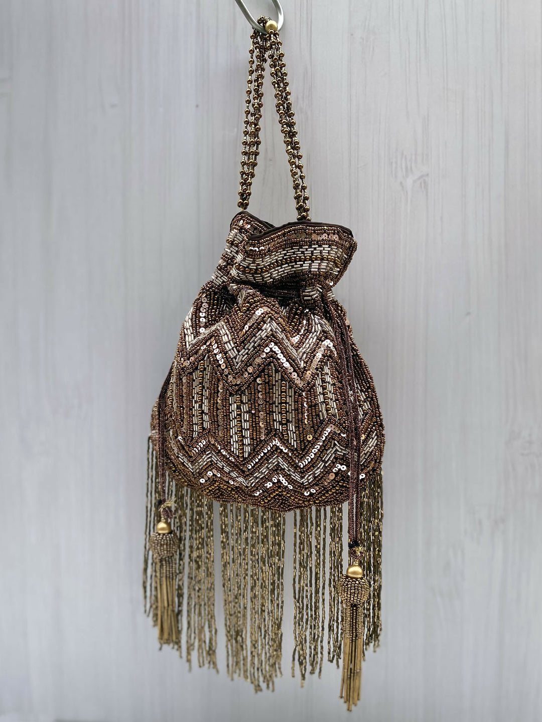 Cartera deluxe cobre