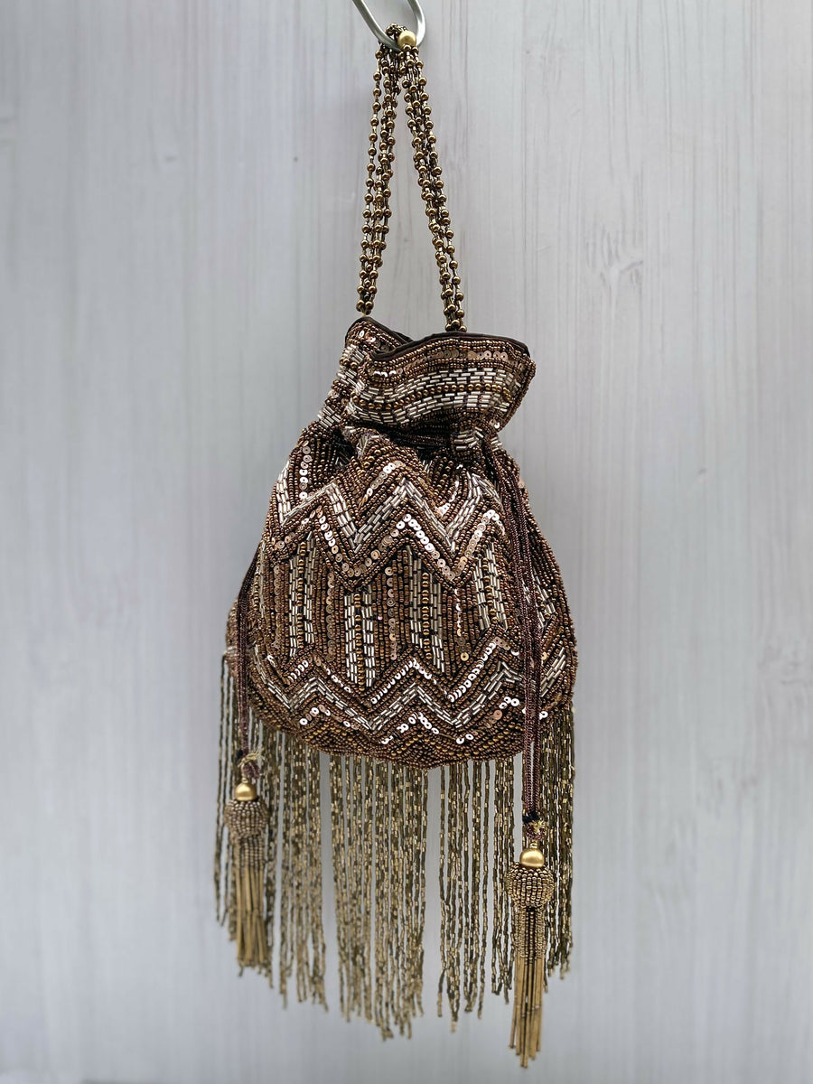 Cartera deluxe cobre