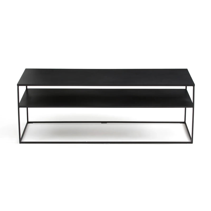 Mesa de centro 120 doble | METAL BLACK