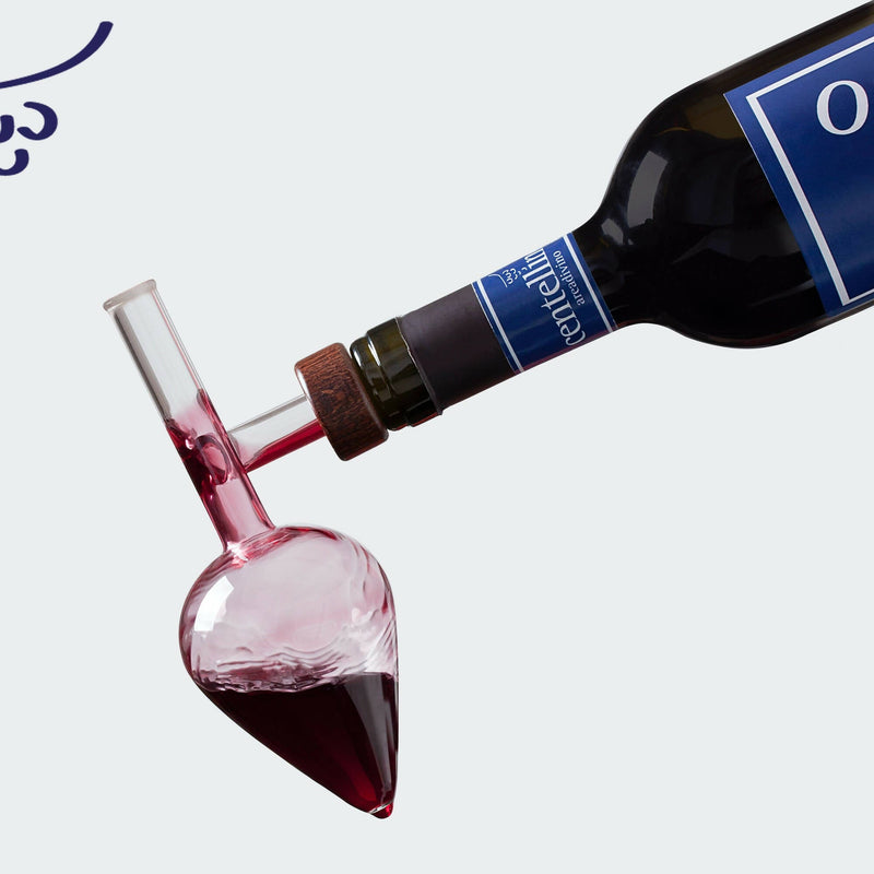 Aireador Decantador y Dosificador de Vino Italiano Centellino, Entorno al Vino