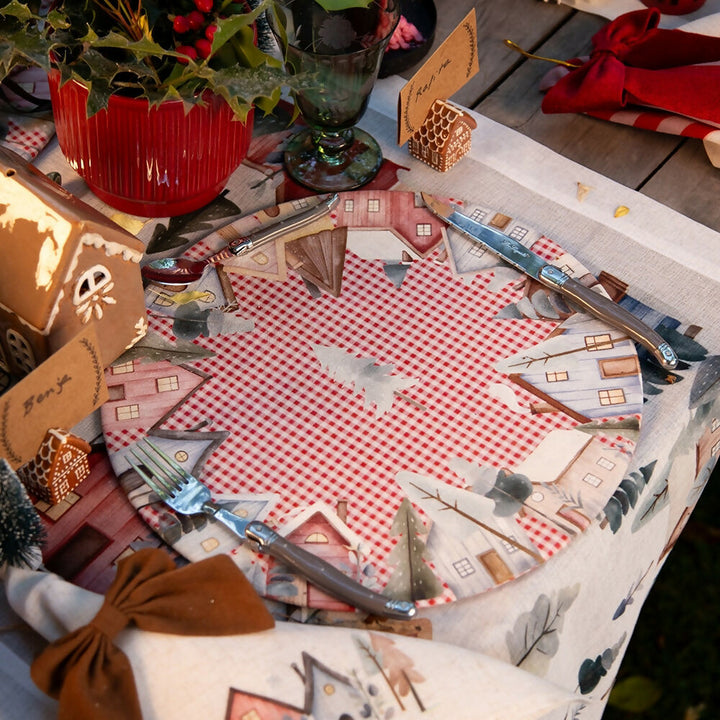 Set 4 Bajoplatos Casas