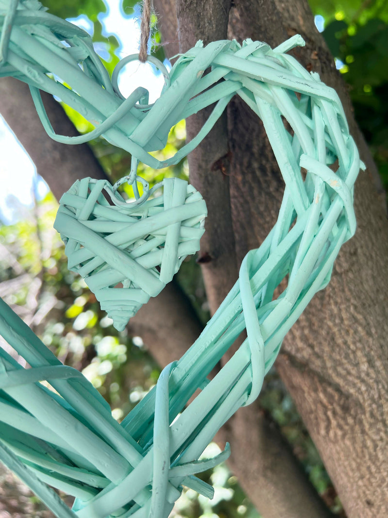 CORAZÓN COLGANTE VERDE M